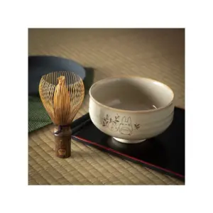 Maison Ghibli Akahada-Yaki Matcha Tea Bowl & Whisk – My Neighbor Totoro- Kitchenware