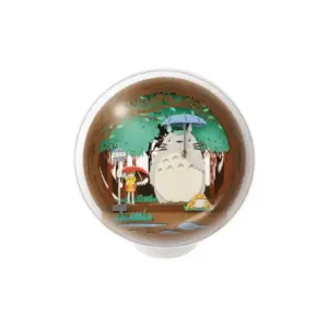 Maison Ghibli Ball Paper Theater Bus Stop – My Neighbor Totoro- Arts And Crafts