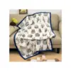 Maison Ghibli Blanket Totoro Silhouette 100X140 Cm – My Neighbor Totoro- Household Linen