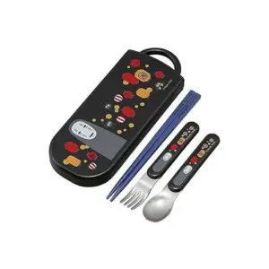 Maison Ghibli Chopsticks Spoon Fork Set No Face & Lantern – Spirited Away- Kitchenware
