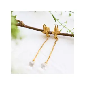 Maison Ghibli Clipped Earrings Small Totoro Drop Series – My Neighbor Totoro- Jewellery