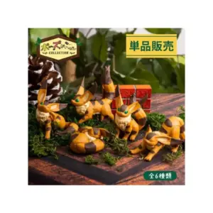 Maison Ghibli Collection Fox Squirrel Assorted 6 Figurines – Castle In The Sky- Figurines