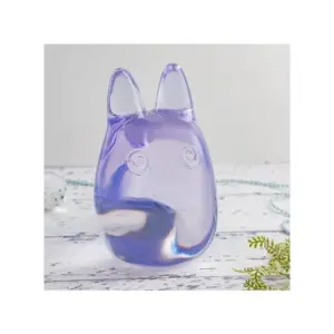 Maison Ghibli Crystal Figurine Transparent Small Totoro Purple – My Neighbor Totoro- Statues