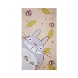 Maison Ghibli Curtains Totoro And Soot Sprites – My Neighbor Totoro- Wall Decoration