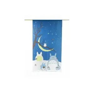 Maison Ghibli Curtains Totoro Winter Sky – My Neighbor Totoro- Wall Decoration