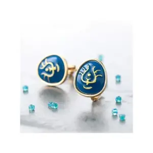 Maison Ghibli Earrings Accessory Series Volucite Crystal – Castle In The Sky- Jewellery