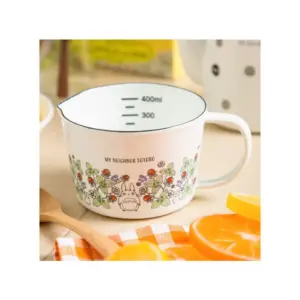 Maison Ghibli Enamel Measuring Cup Soot Sprites 450Ml – My Neighbor Totoro- Kitchenware