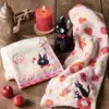 Maison Ghibli Gift Box 3 Towels Jiji Red Fruit Jams – Kiki’S Delivery Service- Household Linen