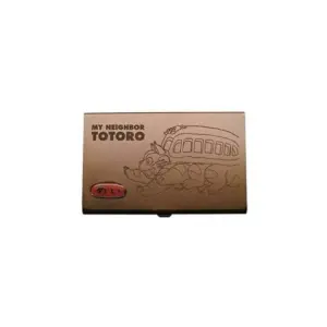 Maison Ghibli Metal Card Case Catbus Dark Brown – My Neighbor Tororo- Accessories