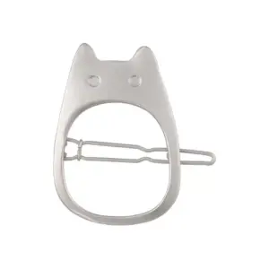 Maison Ghibli Metal Hair Clip White Totoro – My Neighbor Totoro- Jewellery