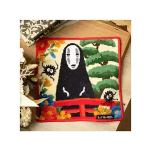 Maison Ghibli Mini Towel No Face On The Bridge 25 X 25 Cm – Spirited Away- Household Linen