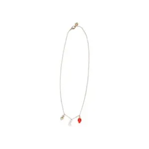 Maison Ghibli Necklace Strawberry And White Totoro – My Neighbor Totoro- Jewellery