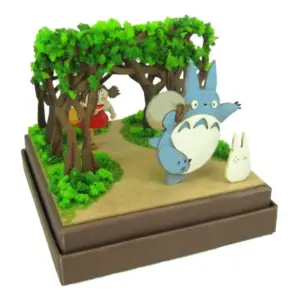 Maison Ghibli Paper Craft Mei & Totoro Secret Tunnel – My Neighbor Totoro- Arts And Crafts
