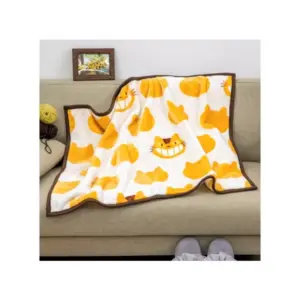 Maison Ghibli Plaid Catbus Silhouette 70X100 Cm – My Neighbor Totoro- Household Linen