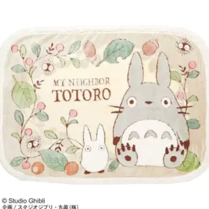 Maison Ghibli Plaid Totoro Leaves And Nuts 70X100 Cm – My Neighbor Totoro- Household Linen