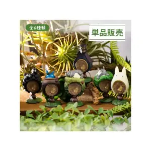 Maison Ghibli Pose Collection Totoro Assortment Of 6 Rings – My Neighbor Totoro- Figurines
