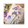 Maison Ghibli Tenugui Morning Glory & Firefly – My Neighbor Totoro- Outfits
