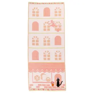 Maison Ghibli Towel Jiji Street Corner 34X80 Cm – Kiki’S Delivery Service- Household Linen