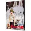 Maison Ghibli Wood Panel 35 X 50 Japanese Movie Poster – Princess Mononoke- Wall Decoration